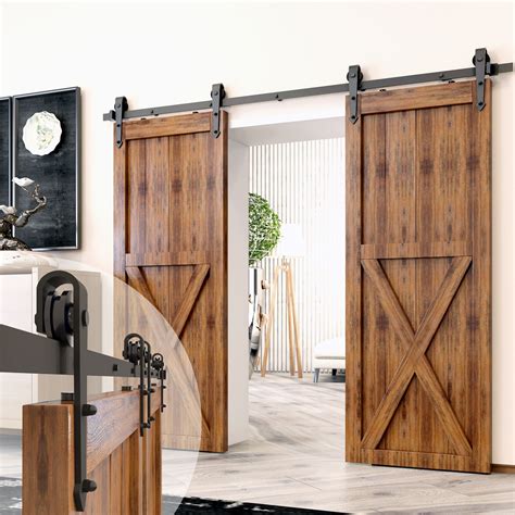 rustic sliding barn door hardware